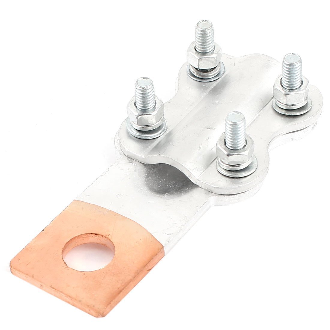 Imported 500A Bolt Type Copper-aluminum Connecting Clamp 15mm Ring for M12 Stud-image-7