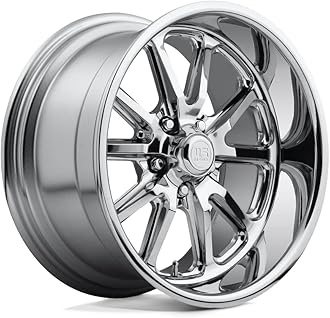 US Mags Rambler 20x10.5 Chrome Wheel / Rim 5x115 with a 20mm Offset and a 71.8 Hub Bore. Partnumber U110200590+20