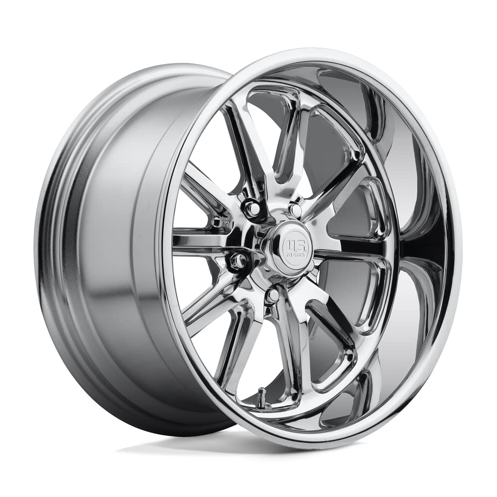 US Mags Rambler 20x10.5 Chrome Wheel / Rim 5x115 with a 20mm Offset and a 71.8 Hub Bore. Partnumber U110200590+20