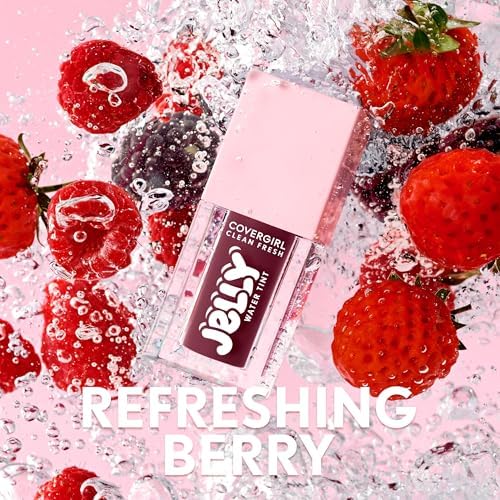 COVERGIRL Clean Fresh Jelly Water Tint, Lip & Cheek, 60 Berry Wiggle — view 6