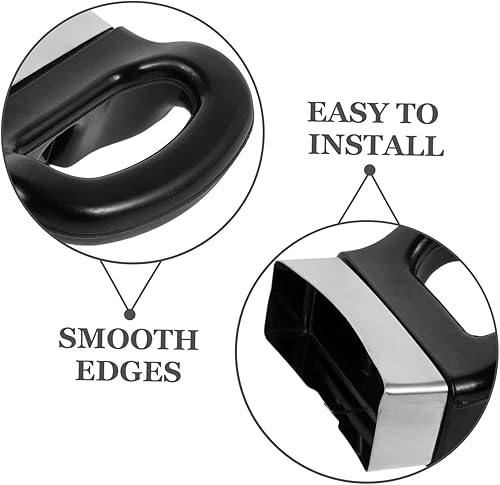 Miniatura 9 de Housoutil 2 manijas laterales de sartén, reemplazo de manijas de olla, asas laterales cortas de repuesto para olla a presión, vaporera, salsa,