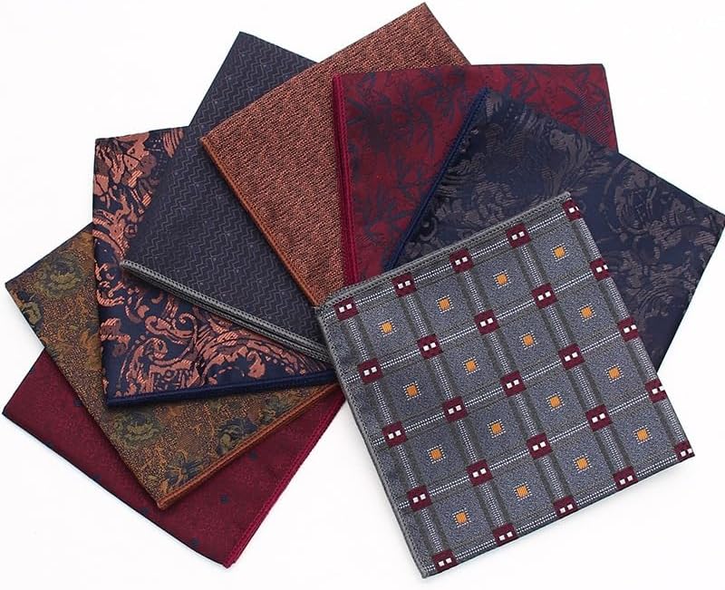 Men's Versatile Suit Pocket Square Wedding Casual Towel Soft Brilliant Chest Scarf