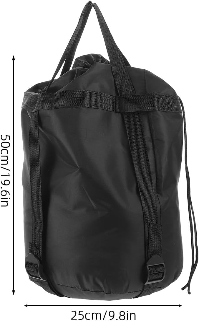 2pcs Compression Stuff Sack for Sleeping Bag - 20x13inch Water Resistant Compression Bag Sack for Travel Backpacking Camping Hiking Outdoor Journey