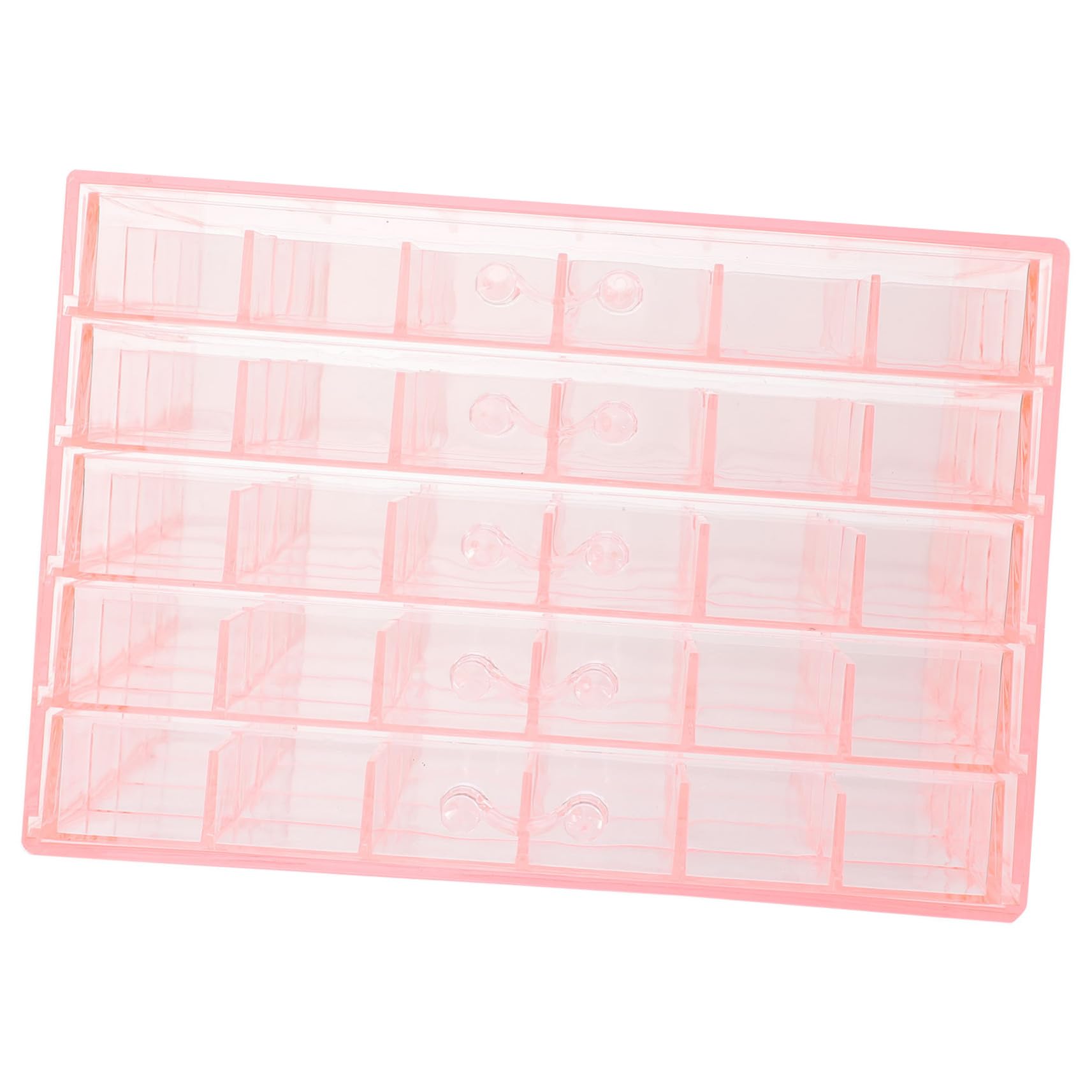 ULTECHNOVO Joyero Organizador Multicapa Rosa de Ps para Almacenamiento