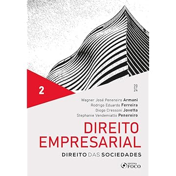 Capa do livro Direito Empresarial - Direito das Sociedades - 1ª ED - 2024 - Volume 2