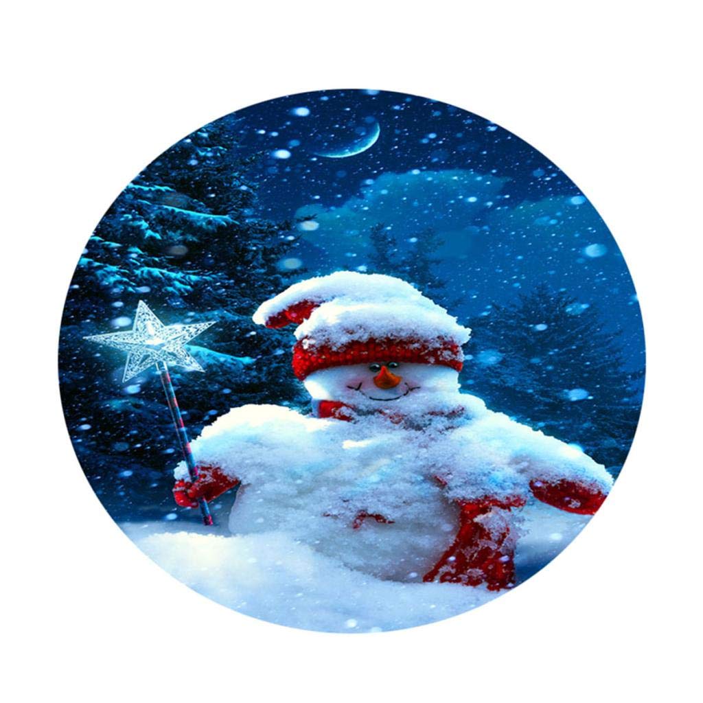 Table Cloth Cover for 47inch Round Dining Tables Snowman_B Furniture Parts & Accessories Furniture Home & Garden-image-26