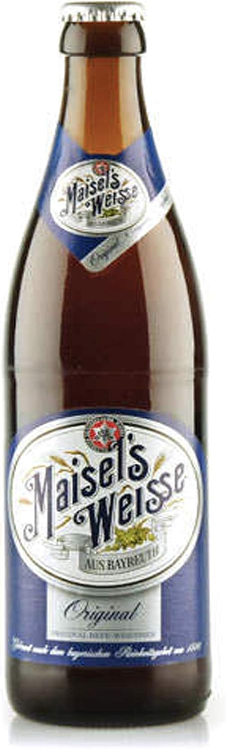 Maisel's Weisse German Craft Wheat Beer 500 ml Bottles - 5.2% ABV (12 ...