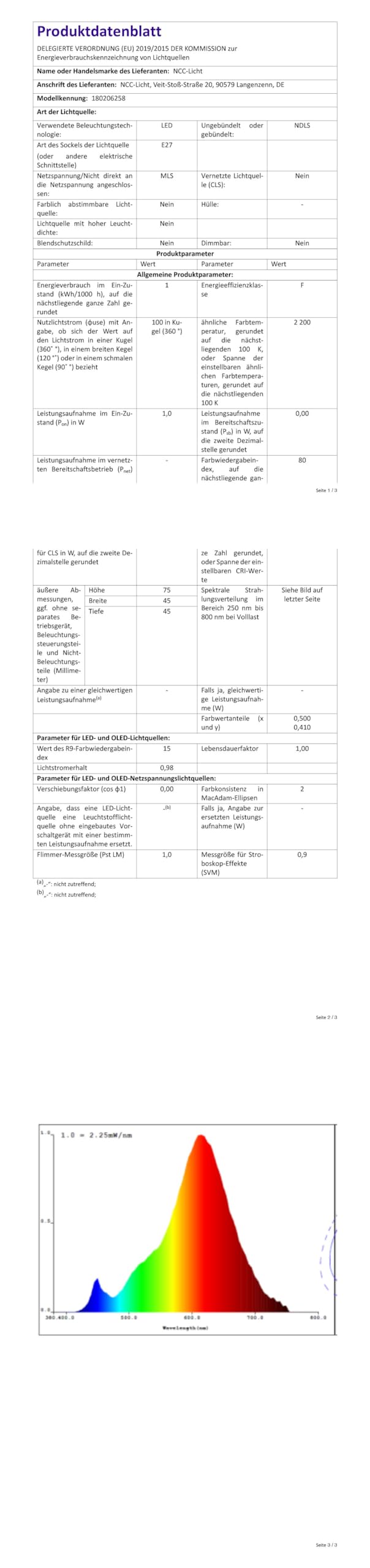 NCC-Licht Illu Lichterkette Komplettset 10m mit 10 E27 Fassungen schwarz inkl. LED Tropfen 1W = 10W klar 85lm 2200K
