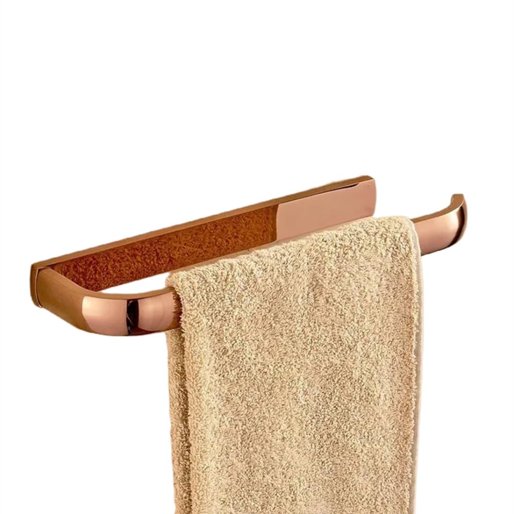 Porte-Brosse à Papier Toilette Laiton Rose et Accessoires Rangement