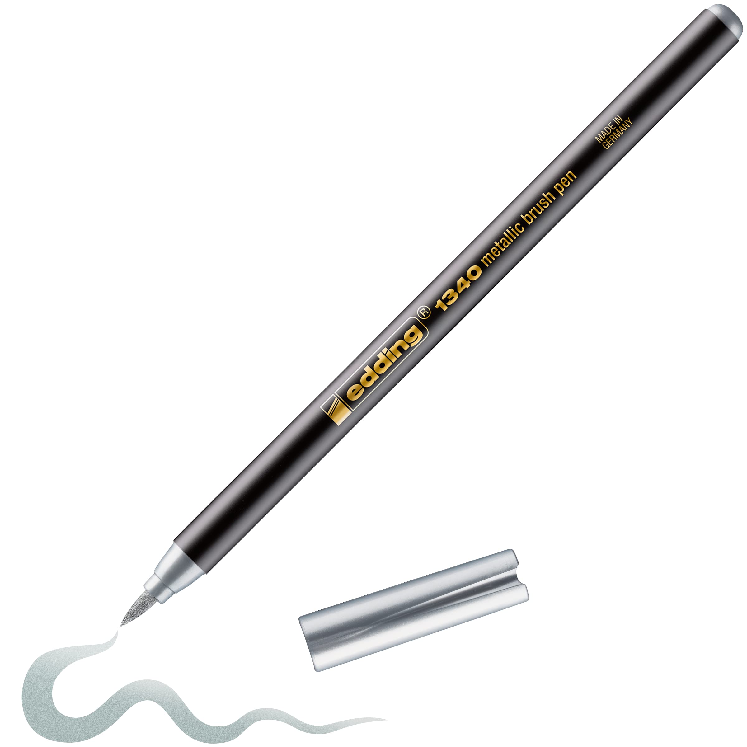 Edding 1340 Metallic Marker, Silver