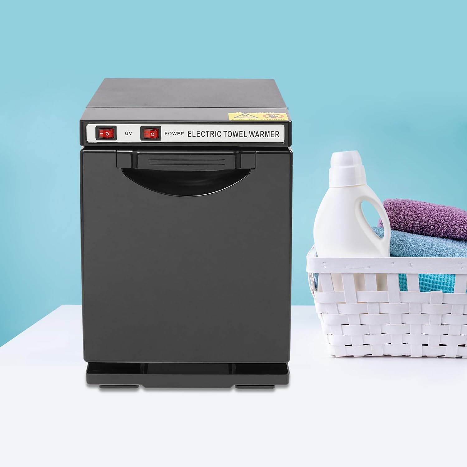 Hot Towel Warmer and Disinfection Cabinet, Electric Towel Warmer, Towel Disinfection Cabinet, Hot Towel Warmer Cabinet, Heating Temperature About 70℃/158°F, for Spas, Salons, Hotels