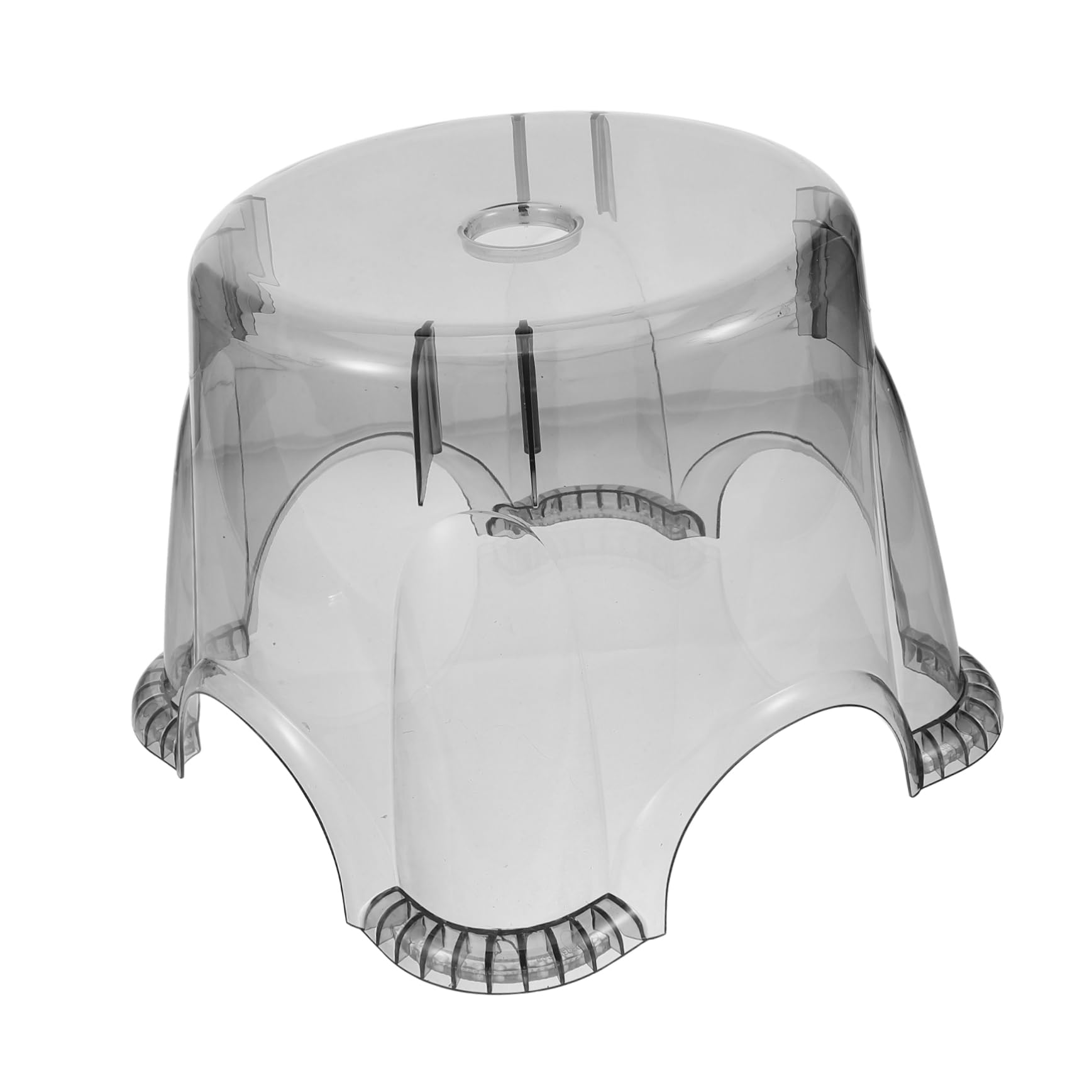 COOLHIYA Boys and Girls Step Stool Small Stool for Bathroom Round Stool Ergonomic Design for Safe Use