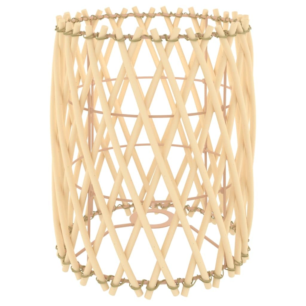 vidaXL Lamp Shade, Table Lamp Shade for Living Room Bedroom Dining Room, Ceiling Light Shade with Holder Hole, Bedside Light Shade, Wicker