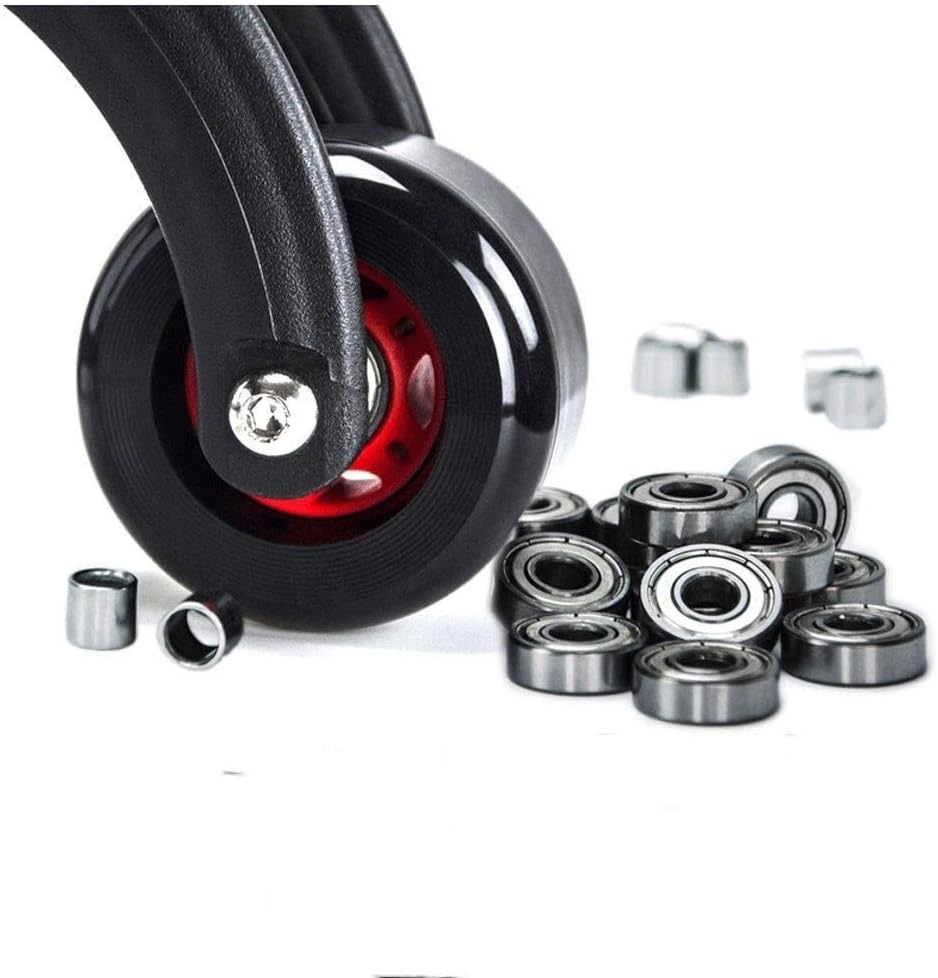 Abdominal Muscle Wheel - Roller for Exercise, Foldable Abs for Women and Men with Knee Pad Resistance