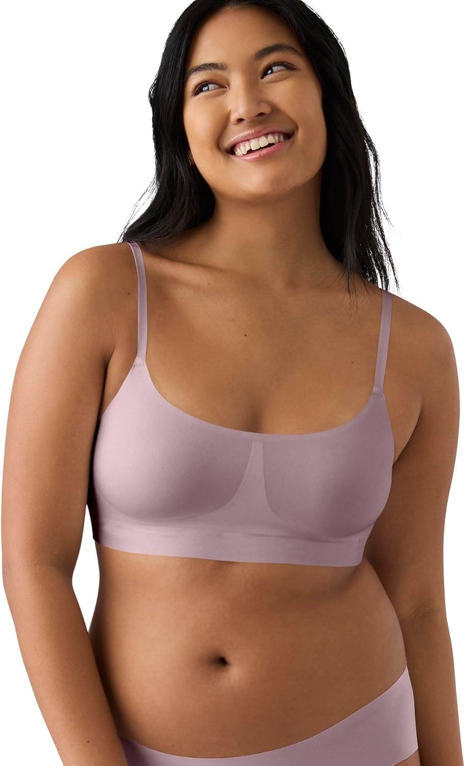 True & Co Women's True & Co Soft Form Square-Neck Adjustable Plunge-Back Bra