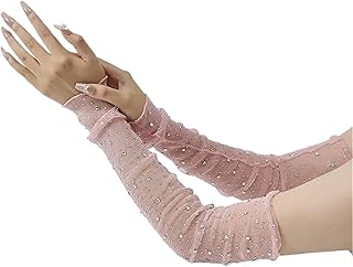 CEHJZQRPL Paquete de 3 Mangas de protección Solar Multicolor(Pink)