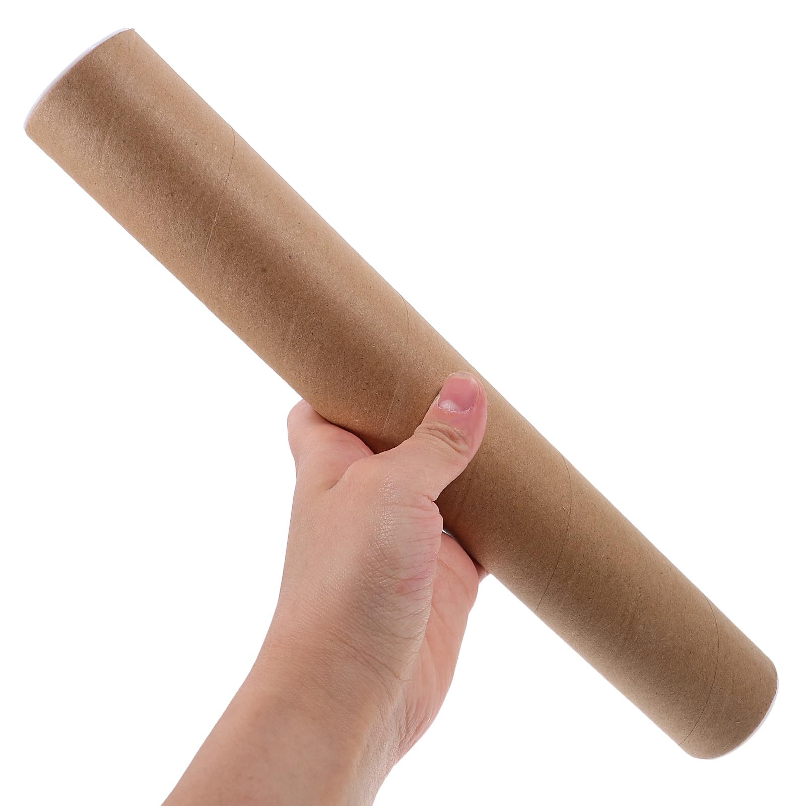 10 Pièces Lot de Tubes D'expédition en Papier Kraft avec Bouchons Tubes de Stockage Rigides pour Affiches Œuvres D'art et Documents pour Transport Sécurisé