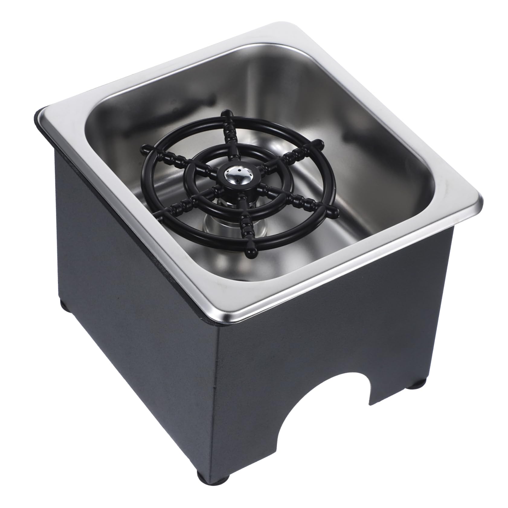 Uonlytech Sciacquabicchieri per Bottiglie di Vetro da Bar Utilizzabile per Bar e Uso Domestico Sciacquabicchieri Automatici in Acciaio Inox Risparmia e Fatica Risciacqua Residui Rapidamente