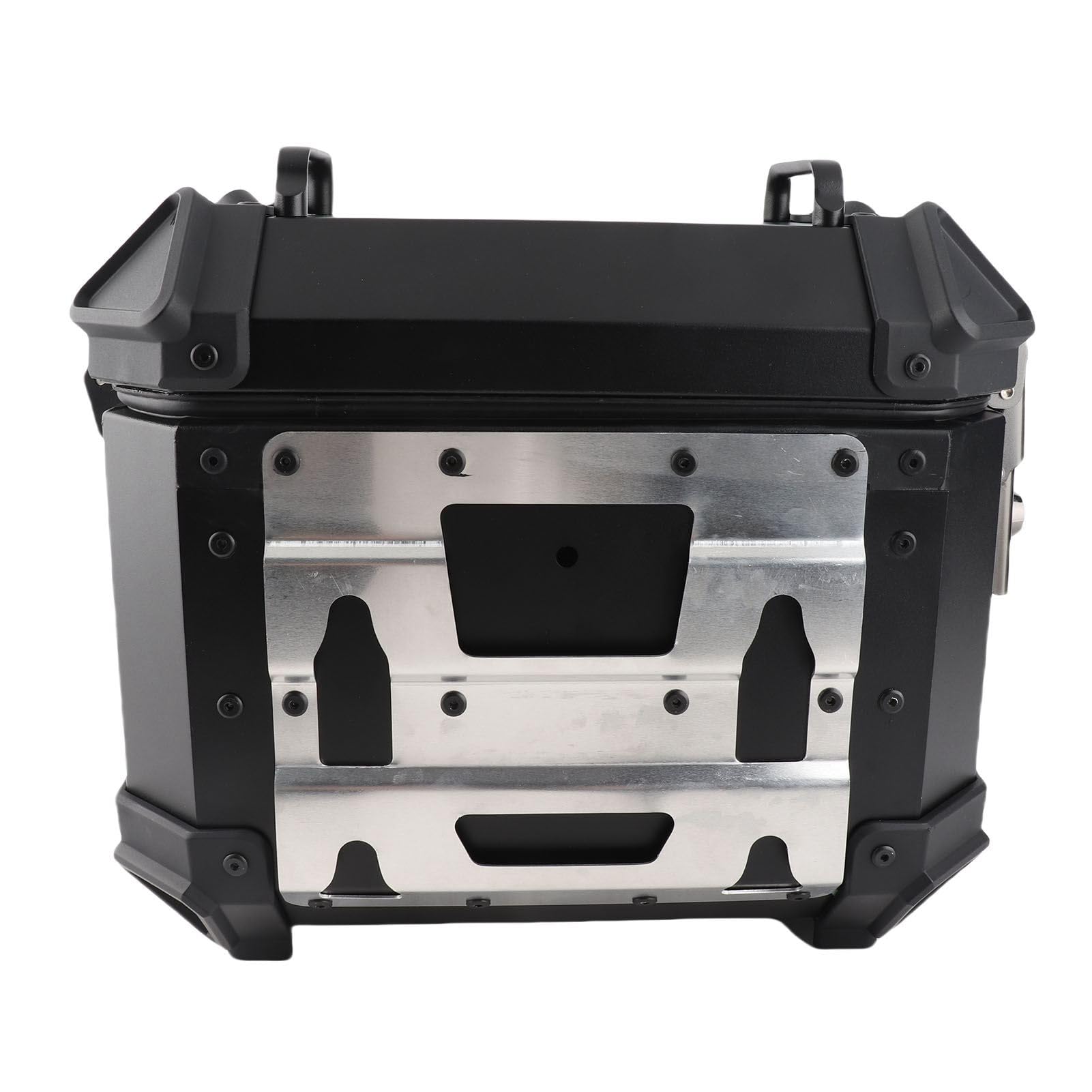 Universal Fit Aluminium Alumside Case 18L Lewy Prawy Pudełko na twardą Siodło z Pudełkiem z szafką na Rack i bagaż