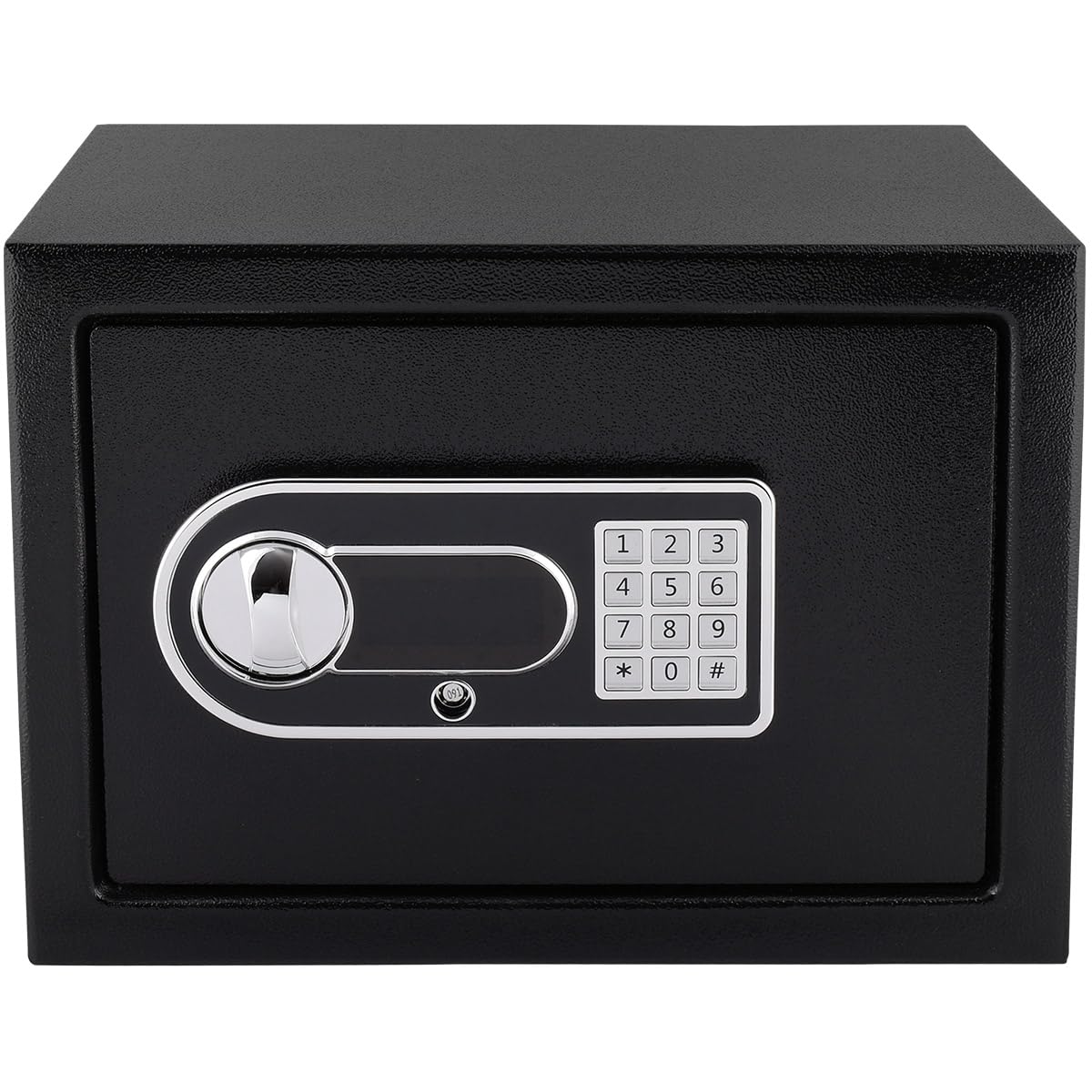 Sevico Tresor Safe Groß, Tresor mit Schlüssel Elektronischem Möbeltresor mit Zahlenschloss, Digital Wandtresor für Zuhause, Geschäft, Büro, Hotel, Geld, Dokument, Schmuck, Reisepass 25x35x25cm