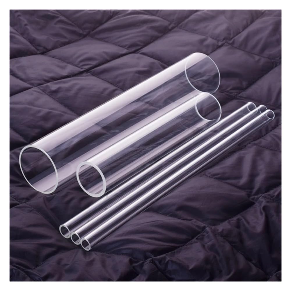 Attrezzature e forniture di laboratorio 5 tubi in vetro borosilicato ad alto tenore di carbonio, diametro esterno 12 mm, spessore 1, mm/2, lunghezza 50 mm/200 mm/250 mm/300