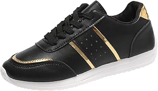 Trainers Women Gym,Shoes Gym Hallway Sneakers Non-Slip Sports Shoes Lightweight Joggers Soft Sports Shoes Outdoor Casual Shoes Soft Sneakers Leatherette Walking Shoes