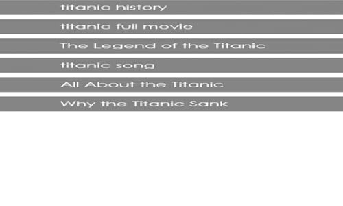 Titanic Howto