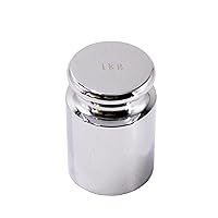 Vista 8 de HFS (R) Peso de calibración de 7.05 oz de balanza de cromo clase M2 Peso de calibración para báscula digital, báscula de bolsillo