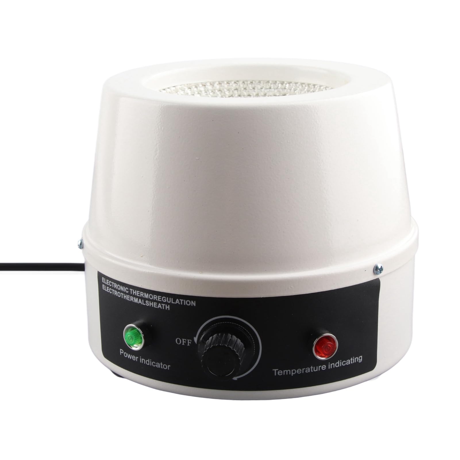 Elektroheizungsmantel, Präzise Temperaturregelung mit Spannungsstabilisierung, Laborheizung für 500ml Behälter, EU-Stecker 220V für Labor, Forschung und Industrie