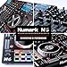 Numark NV II | Four Deck DJ Controller for Serato DJ (Included) With Dual High Resolution Displays, 16 Performance Pads and 5-Inch Metal Platters