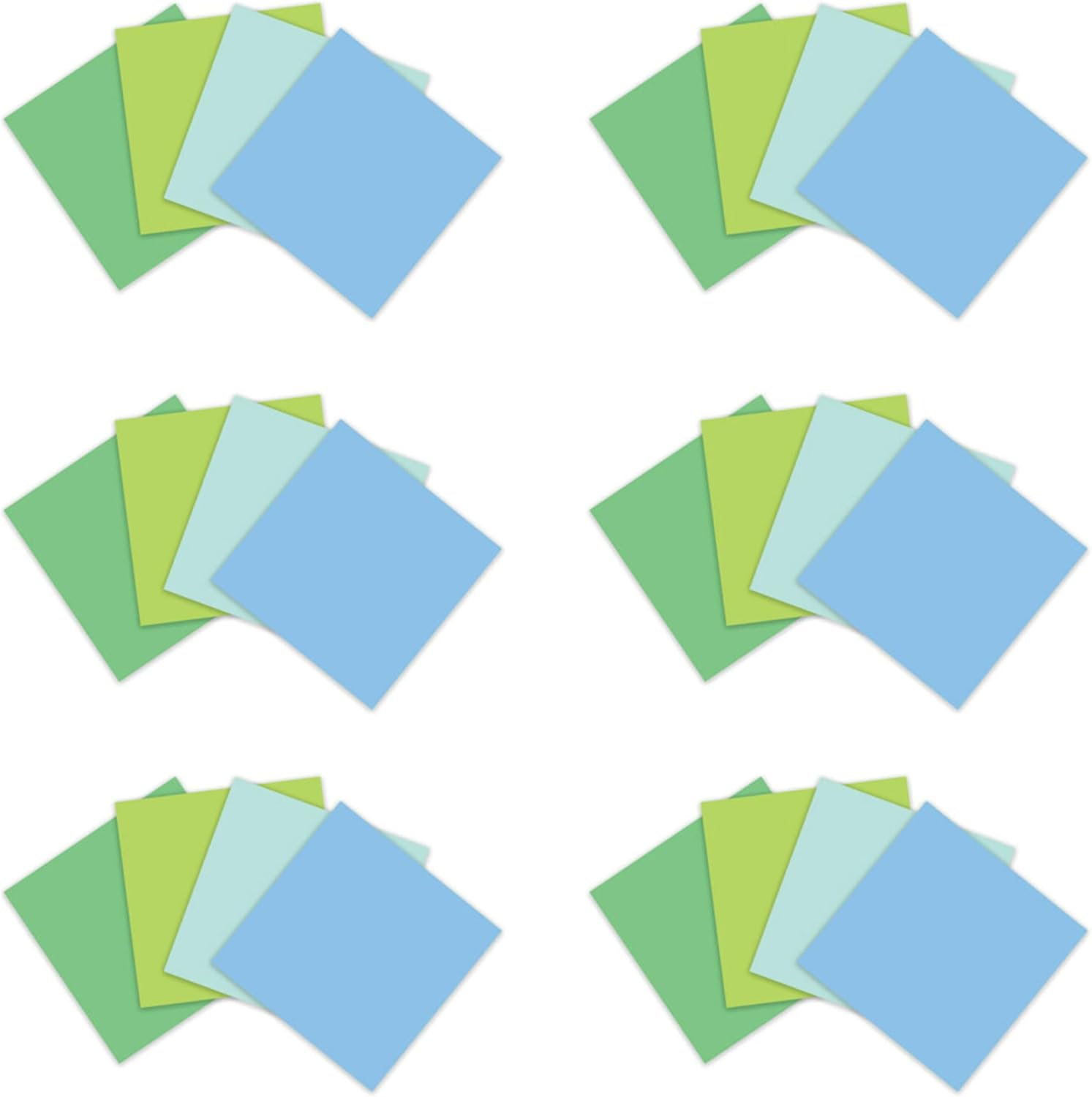 Post-it 100% Recycled Paper Super Sticky Notes, 3 in. x 3 in., 24 Pads, 70 Sheets per Pad, Oasis Collection, School Supplies and Office Products Oasis 3" x 3" image 11 of 14 B0BPJLVZJC