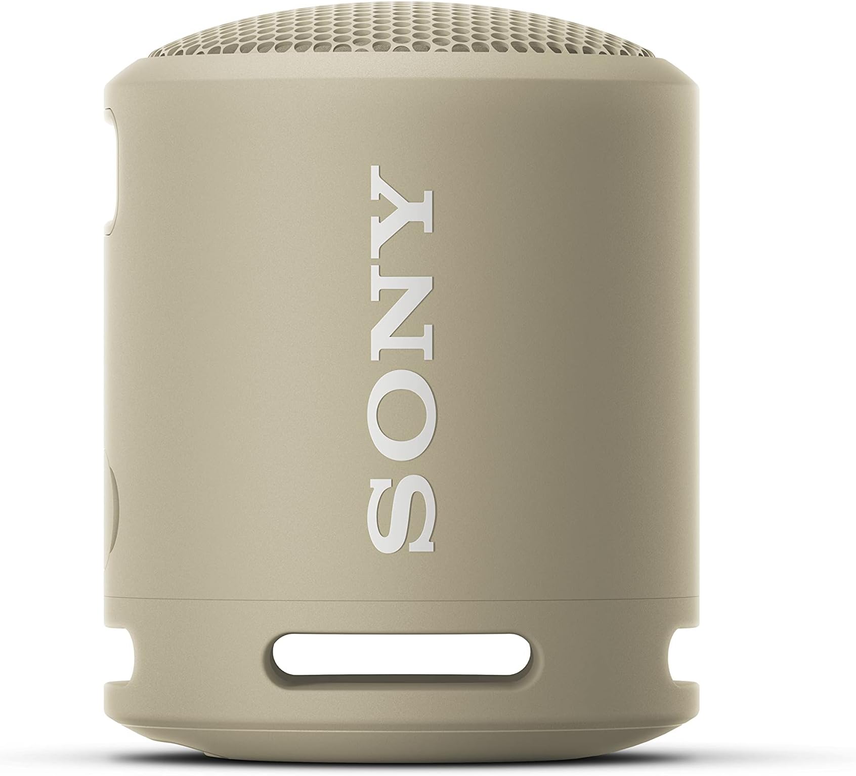 Sony SRS-XB13 Wireless Extra Bass Portable Compact Bluetooth Speaker with 16 Hours Battery Life, Type-C, IP67 Waterproof, Dustproof,Speaker with Mic, Loud Audio for Phone Calls/Work from Home, Beige