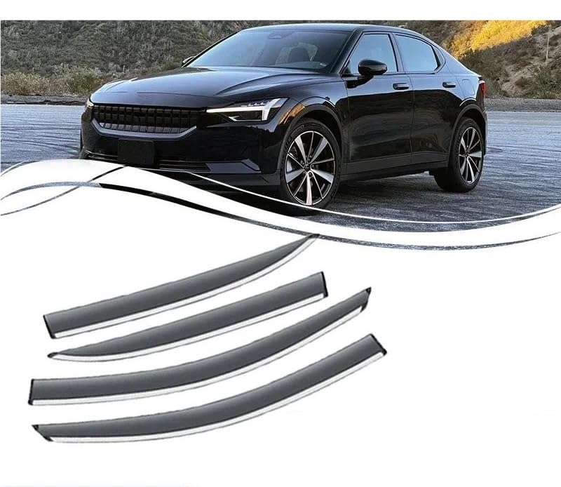 Deflectores viento Polestar 2 solucionan el vaho y la lluvia en tu ventanilla