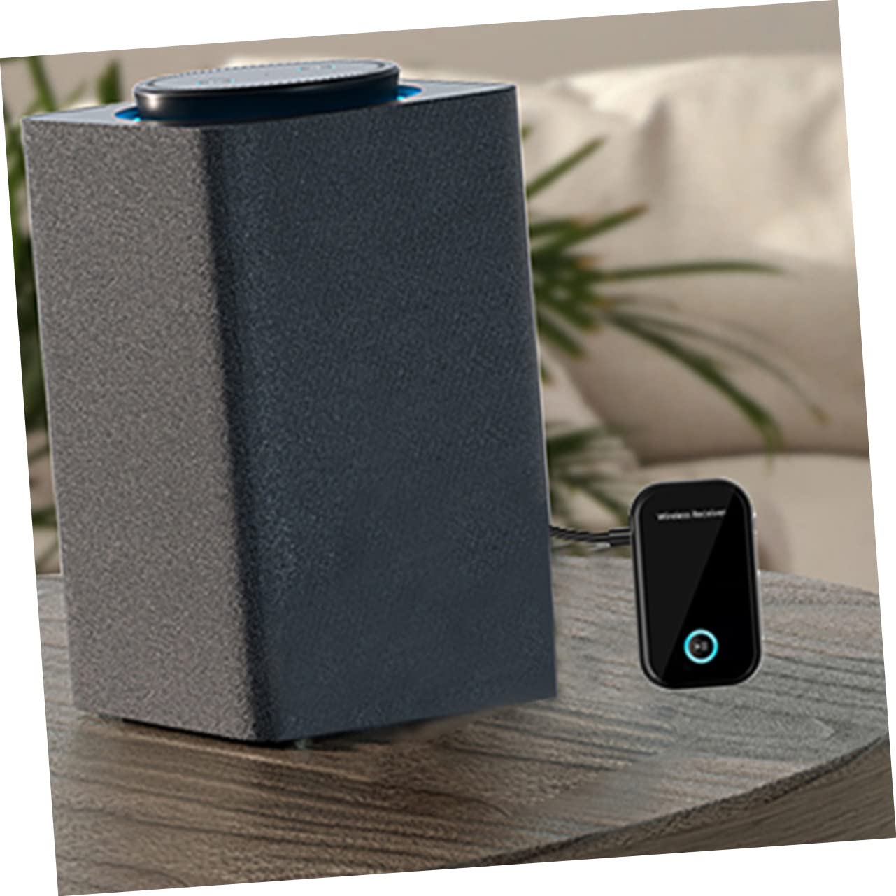 Uonlytech 5stücke Audio Receiver Wireless Adapter Für Auto -and-Play Empfänger Für Heimstereo Aux Hohe Kompatibilität Praktisches Design Für Müheloses Musikstreaming
