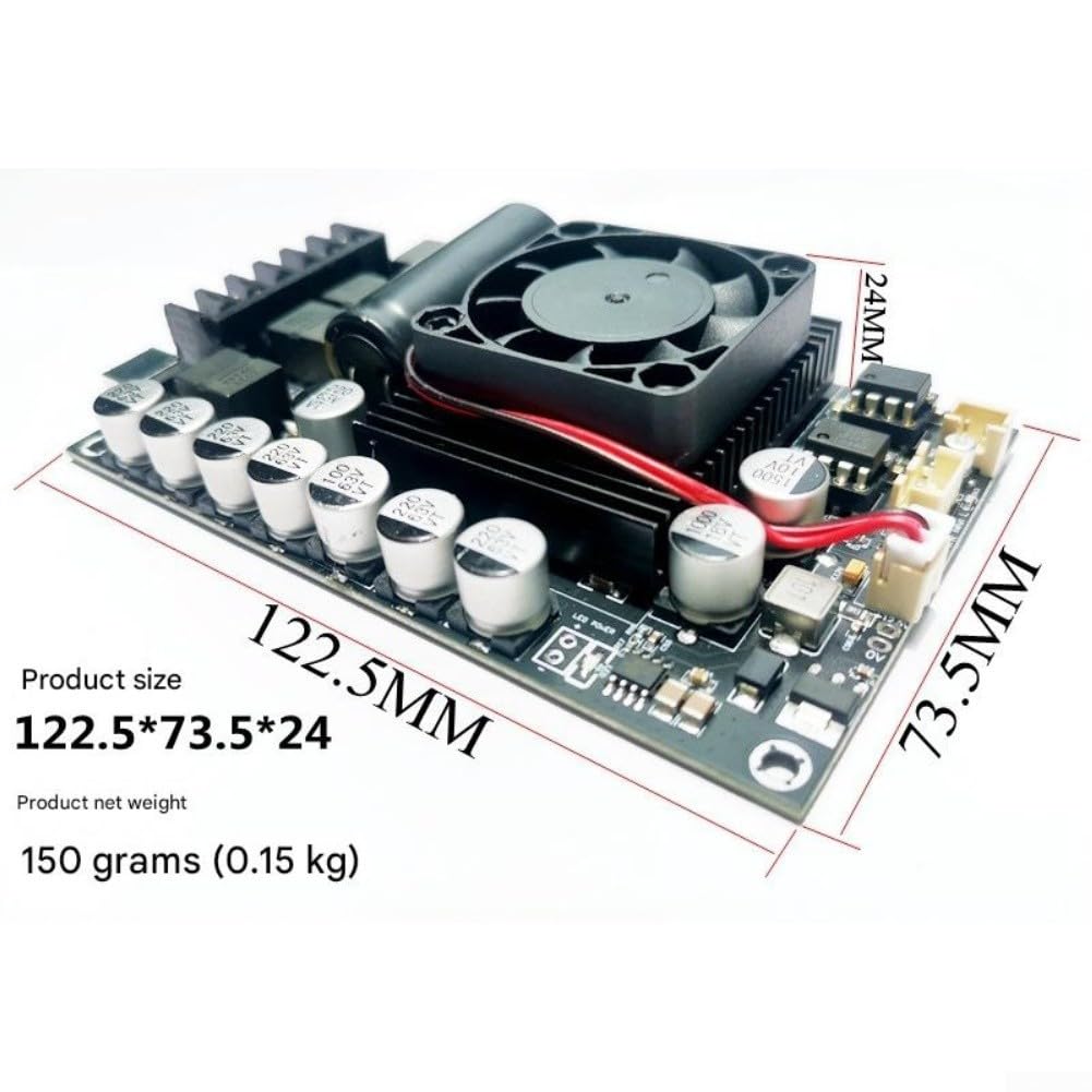 TPA3255 Scheda audio digitale 300 W x 2 modulo HiFi stereo classe D per altoparlanti da 4-8 Ohm, sistema Home Theater fai da te, ad alta fedeltà, doppio canale ad alta potenza, PCB