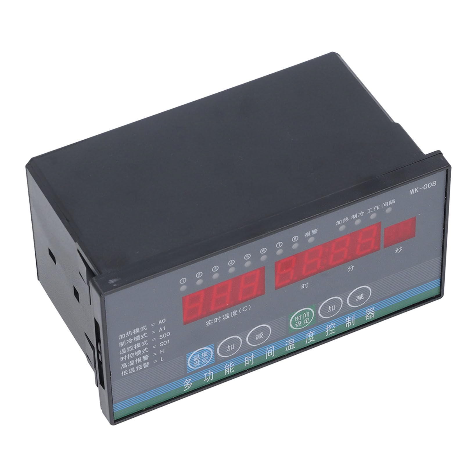 Termostato Digital, Ajuste de Calefacción y Refrigeración, Controlador de Temperatura Digital de 110-230 V para Agricultura de Invernadero