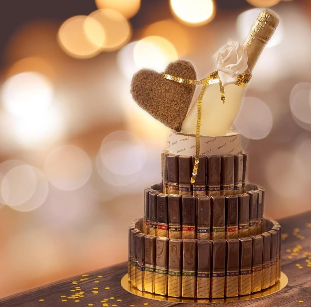 Base Torta Polistirolo A 3 Piani - Altezza 10 Cm Per Livello, Diametri 20-15-10 Cm, Per Decorazioni - Foto 4