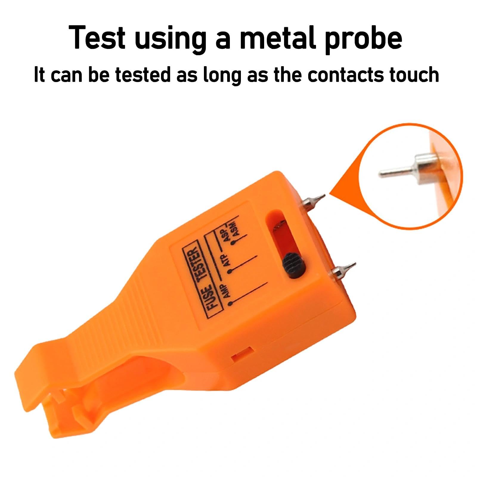 tester fusibili auto,Auto Tester per Fusibile Automobilistica Multifunzionale Strumento La Rimozione dell'Estrattore di Fusibili per Fusibile di Mini Standard con Indicatore LED(A)