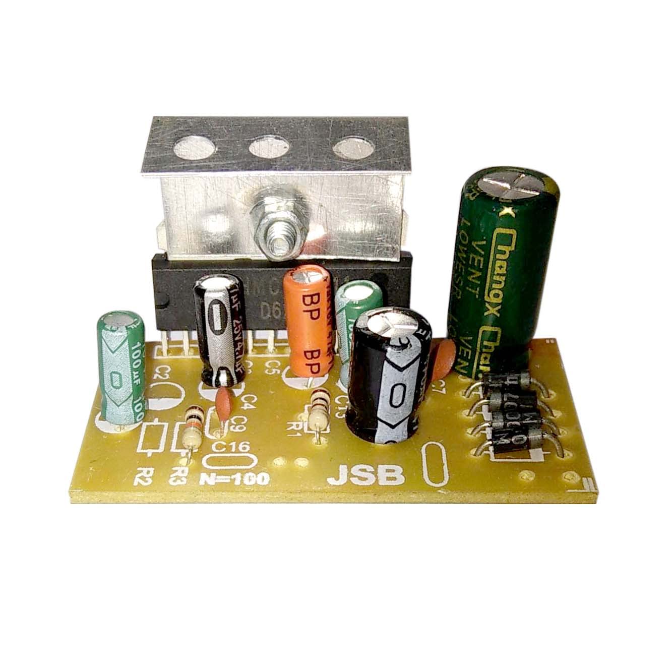 Chauhan Abhiyantriki 6283 IC Amplifier Board 30W Mono Output, 12V DC powered best Crystal Clear sound quality-picture-26