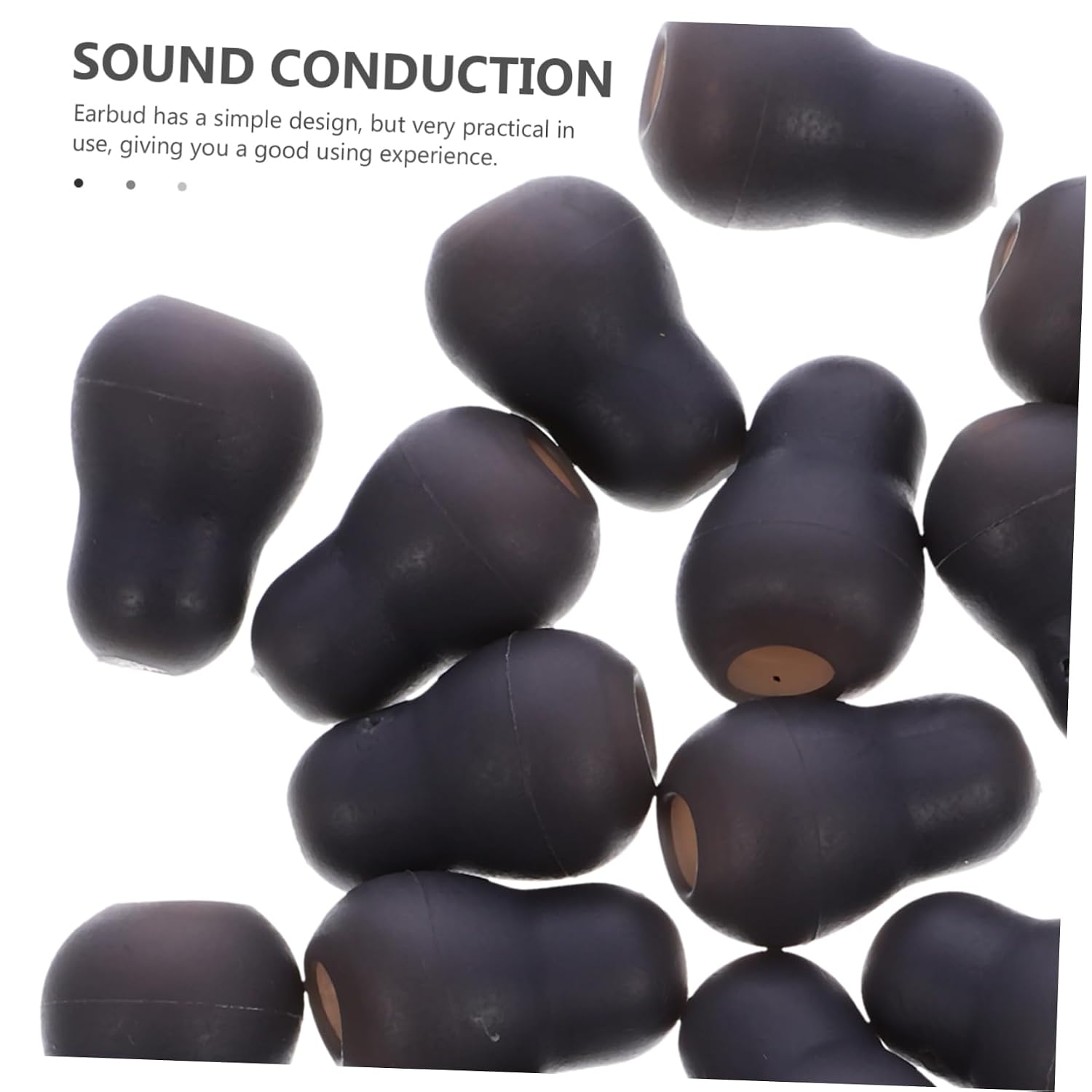 Gatuida 20pairs Soft-Sealing Ear Tips for Stethoscopes of Earbuds Replacement Noise-isolating Design for Enhanced Sound Conduction for Medical Professionals
