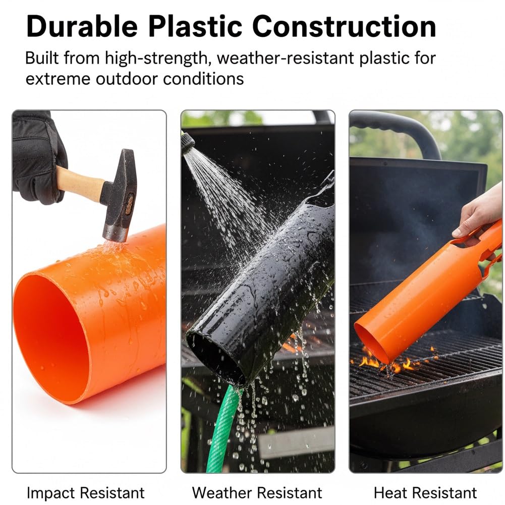 Soplador de aire para soplador de hojas, accesorio de boquilla universal, acelerador de flujo de aire de alta velocidad para tubos de 2 a 4 pulgadas, extensión turbo de plástico que aumenta la