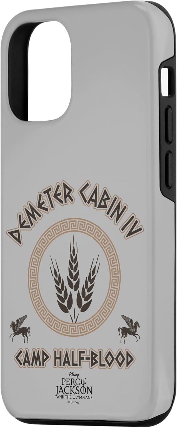 iPhone 12/12 Pro Disney Percy Jackson and the Olympians Demeter Cabin IV Logo Case