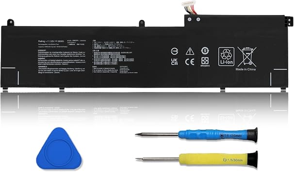 C32N2002 Laptop Battery for Asus ZenBook Pro 15 UX535 UX535LI & ZenBook Flip 15 UX564EH UX564PH Seriesc 32n2022 Battery Replacement Compatible with 0B200-03770000, 3ICP7/54/64-2