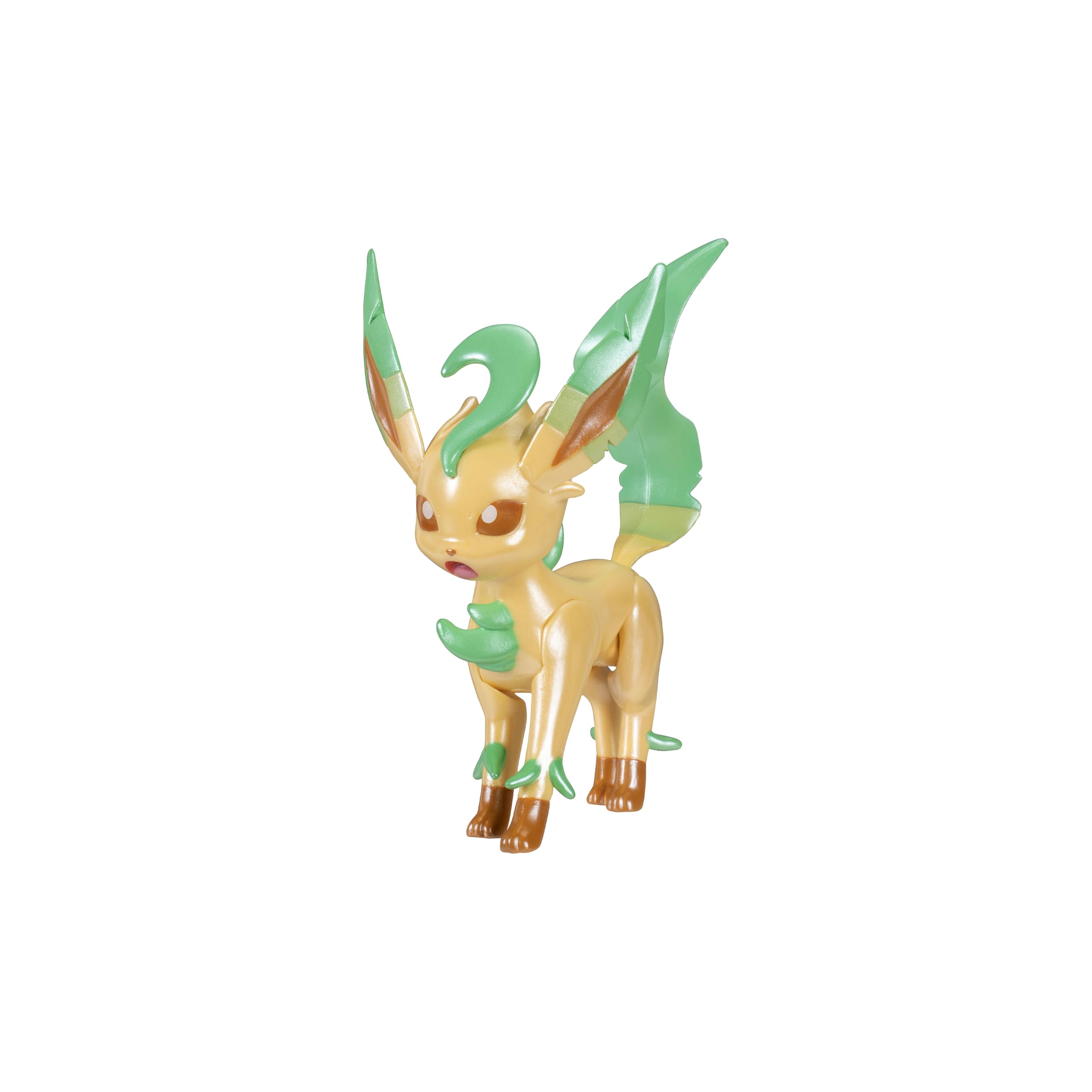Pokémon Pack evolución Select - Incluye una Figura Eevee de 5 cm, además de Las Figuras de Batalla Leafeon, Glaceon y Sylveon de 7,5 cm, con Acabado Exclusivo