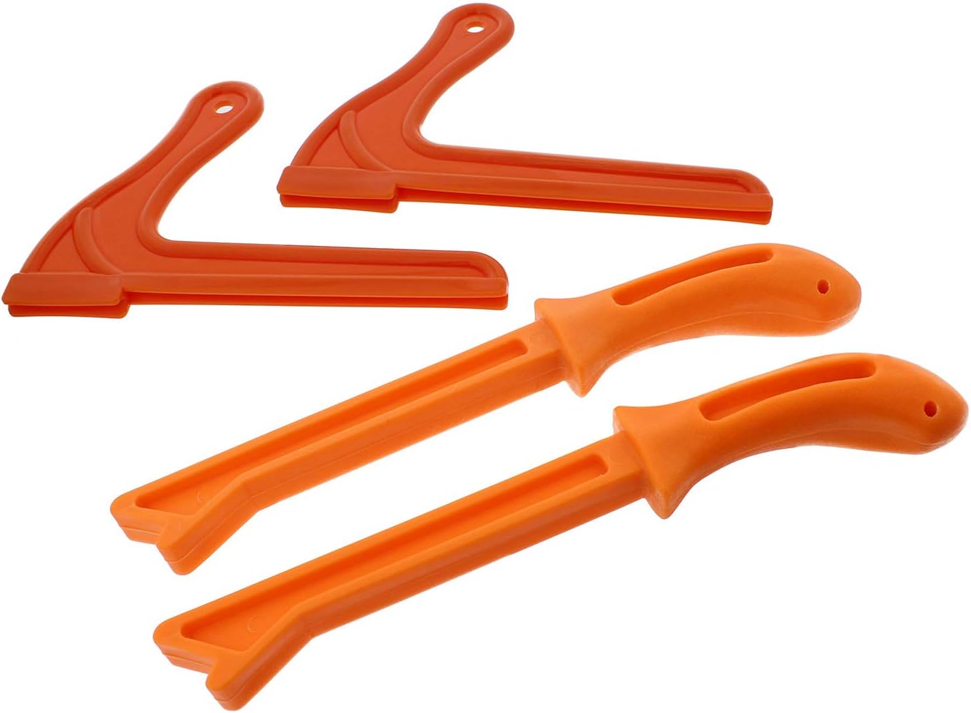 DCT 4 Pack Safety Push Sticks Straight Table Saw Push Blocks and V