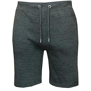 FASHION MY LOVE® Men’s Shorts Summer Fleece Jogging Lounge Wear Shorts Men’s Fleece Jogging Sweat Shorts with Drawstring Casual, Training, Running and Workout Short for Men Size S-XL