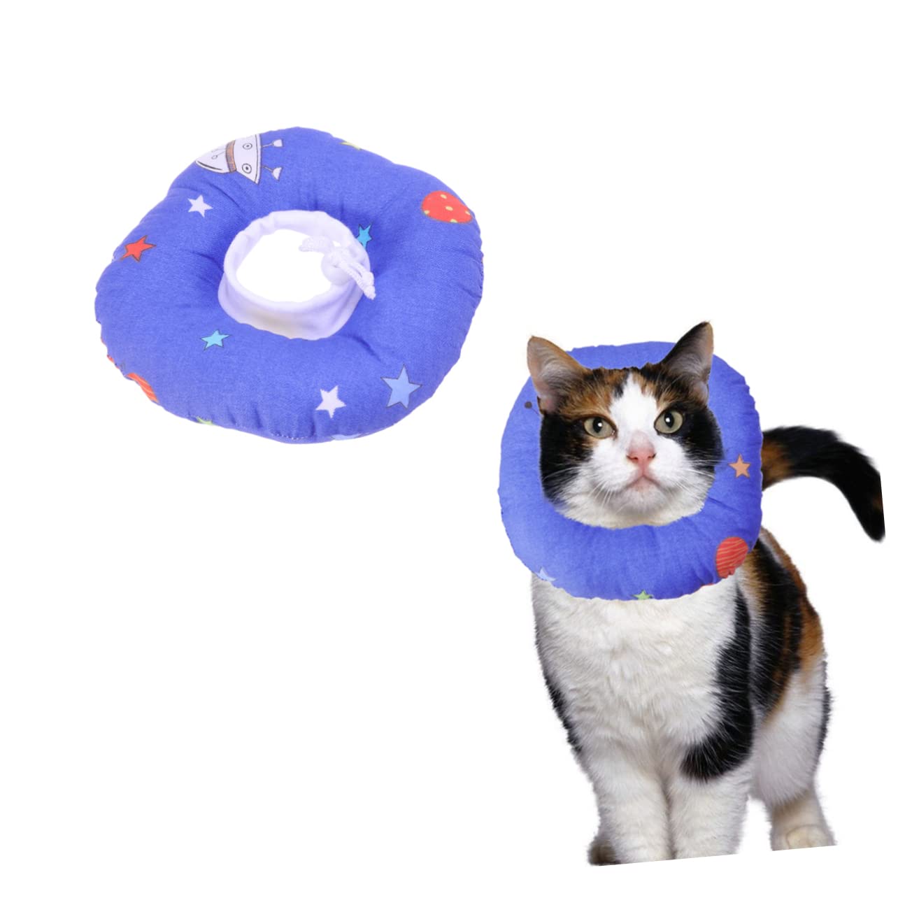 Mipcase 3 Pezzi Collare Per Cani E Gatti Con Collare Elisabettiano in Materiale Morbido Antigraffio