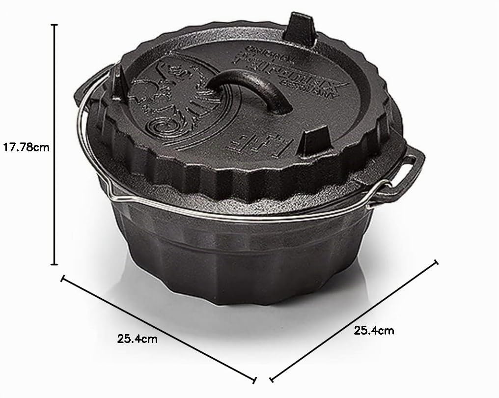 Petromax Gugelhupfform Campinggrill schwarz gf 1