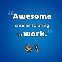 Vista 14 de OREO Minis - Galletas sándwich de chocolate, 12 tazas de aperitivos de 3.5 onzas
