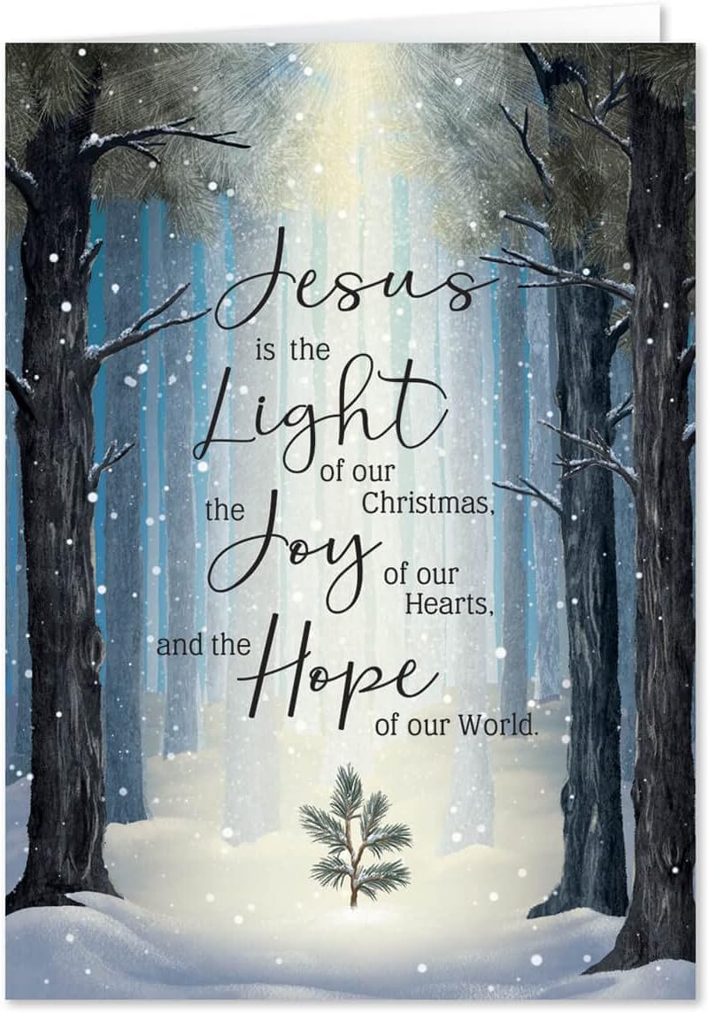 He is the Light Christmas Card Set of 20